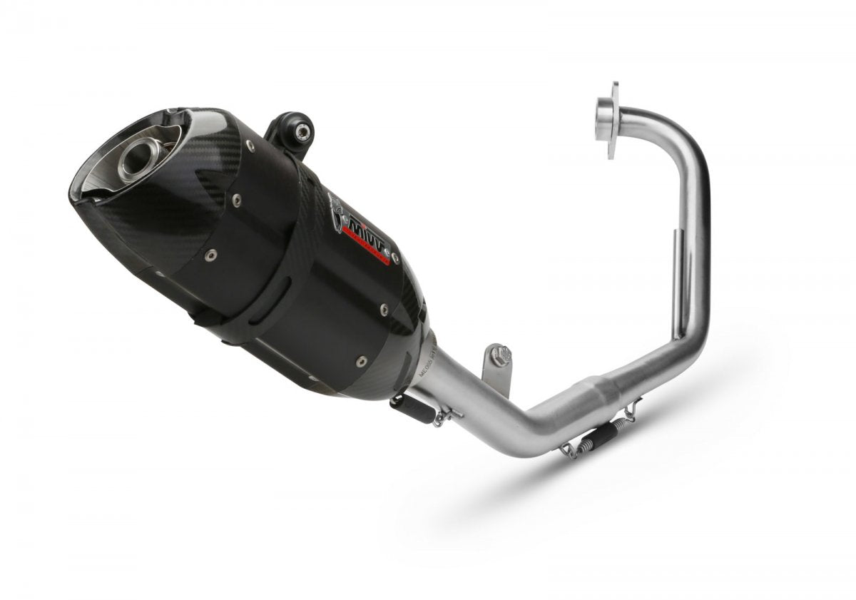 Escape completo homologado Mivv Suono en Acero negro para Yamaha YZF-R 125 08-13