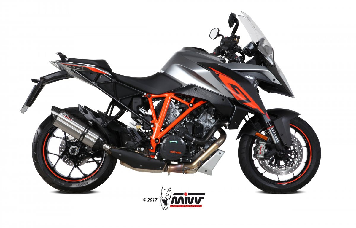 Escape homologado Mivv Suono en Acero inox. para KTM 1290 Super Duke GT 16-24