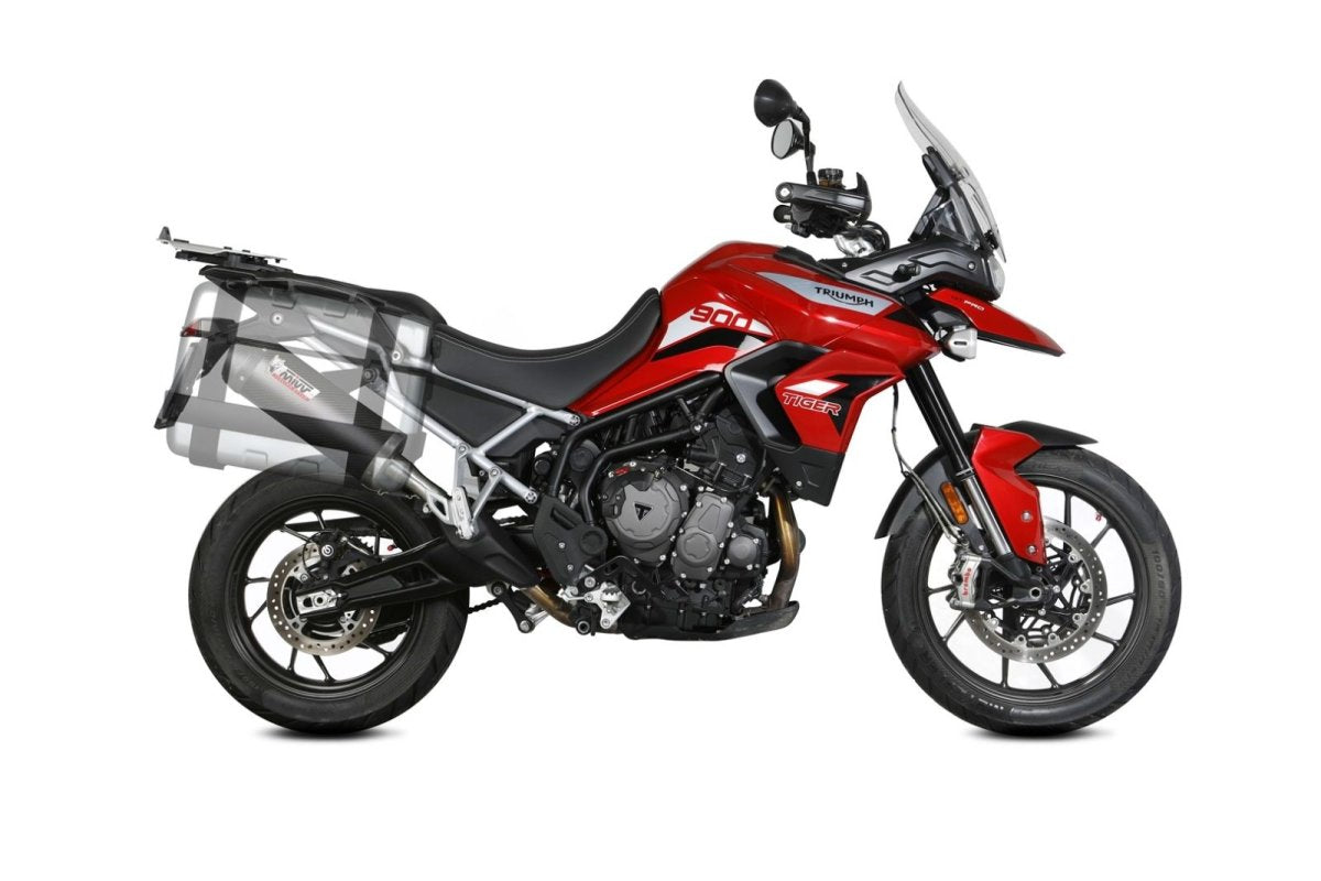 Escape homologado Mivv OVAL en Carbono para Triumph Tiger 900 / GT / Pro 21-23