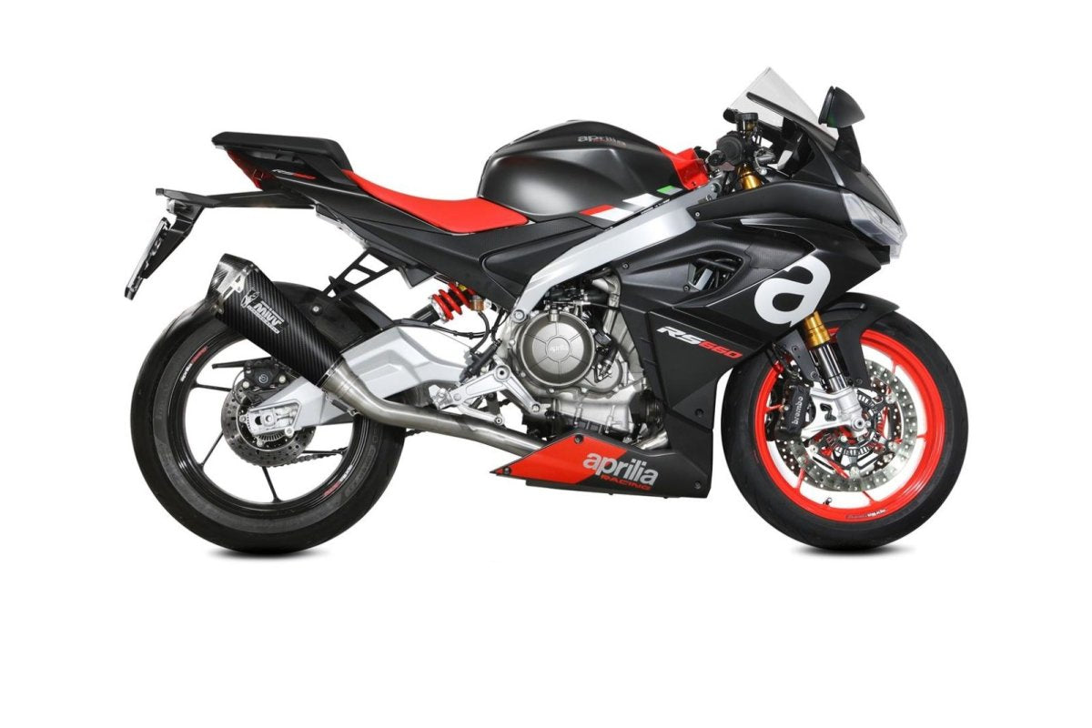 Escape completo no homologado Mivv Delta Race en Carbono para Aprilia Tuono 660 21-24 | RS 660 20-24