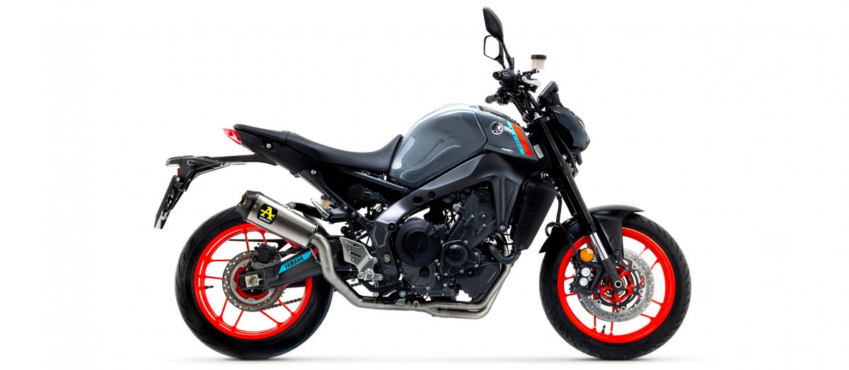 Escape ARROW Works homologado en titanio para YAMAHA MT 09 21-23 | MT 09 TRACER 21-23 - vista 4