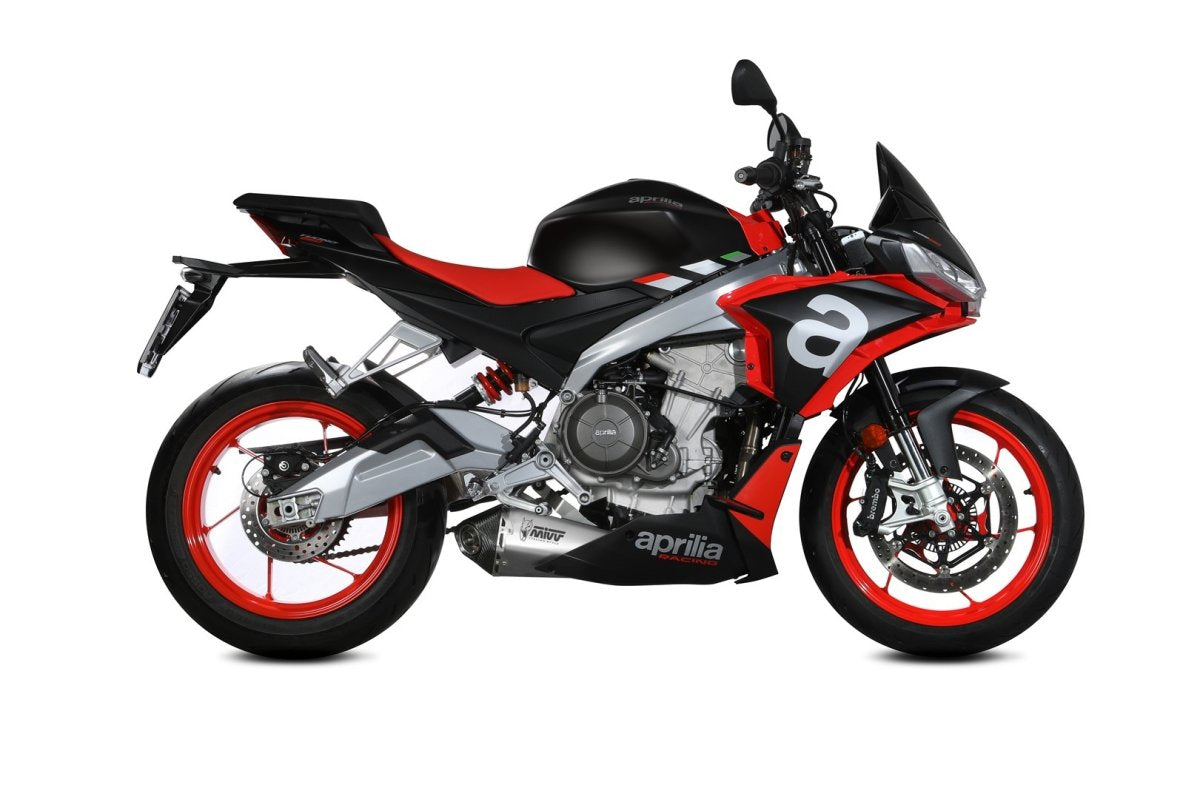Escape completo homologado Mivv Delta Race en Acero inox. para Aprilia Tuono 660 21-24 | RS 660 20-24