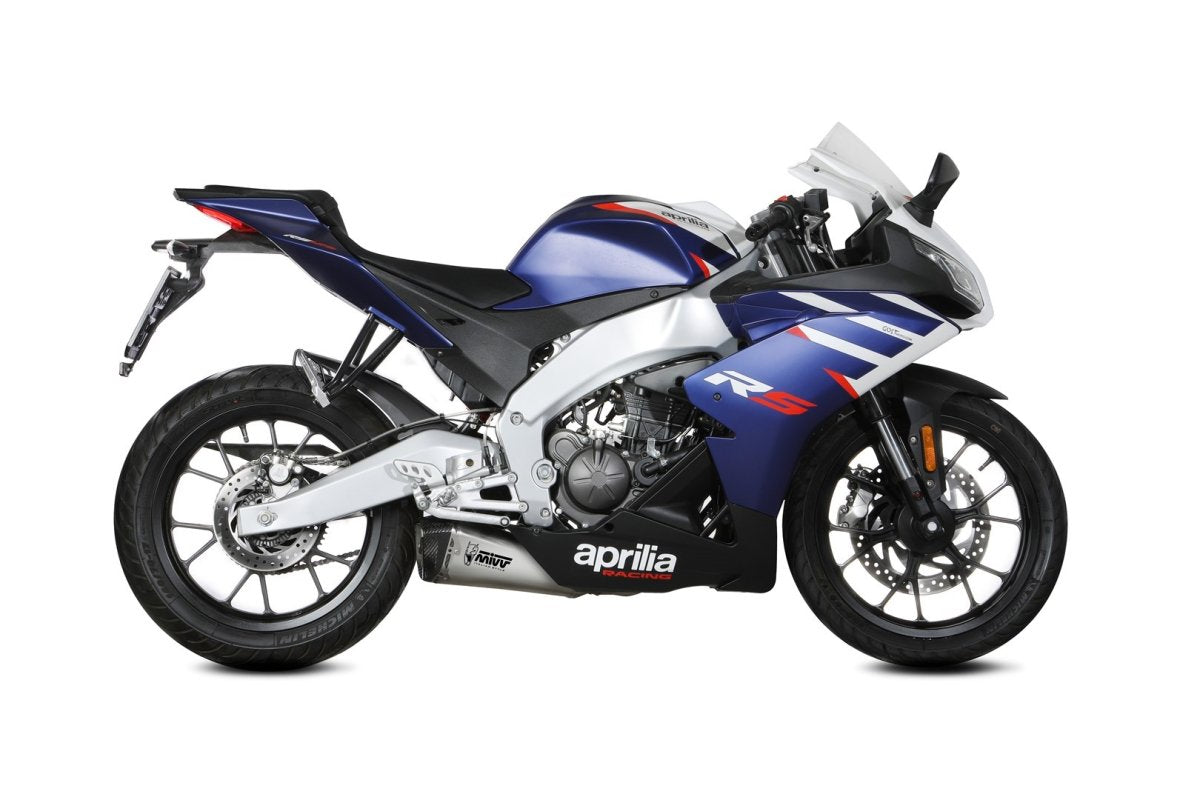 Escape completo homologado Mivv Delta Race en Acero inox. para Aprilia RS 125 21-24