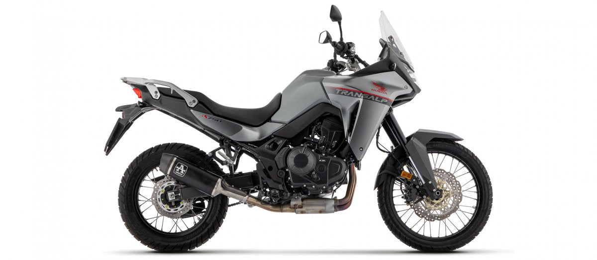 Escape ARROW Indy Race homologado en aluminio negro para HONDA XL 750 TRANSALP 23-26 - vista 4