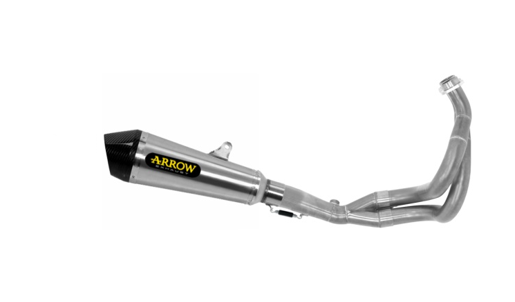 Escape completo ARROW X-Kone homologado en titanio con colectores en acero inoxidable para KAWASAKI Z 650 21-23 | NINJA 650 21-23 - vista 1