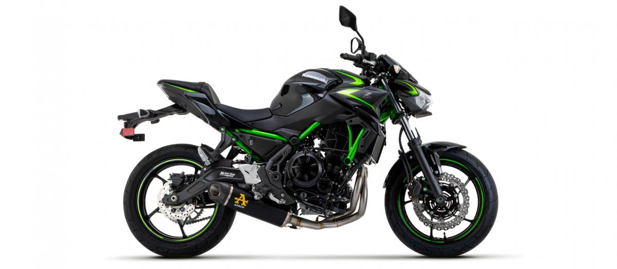 Escape completo ARROW Indy Race homologado en aluminio negro con colectores en acero inoxidable para KAWASAKI Z 650 21-23 | NINJA 650 21-23 - vista 5