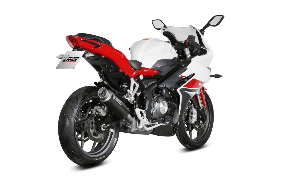 Escape homologado Mivv GP PRO en Carbono para Benelli BN 302 R 17-20