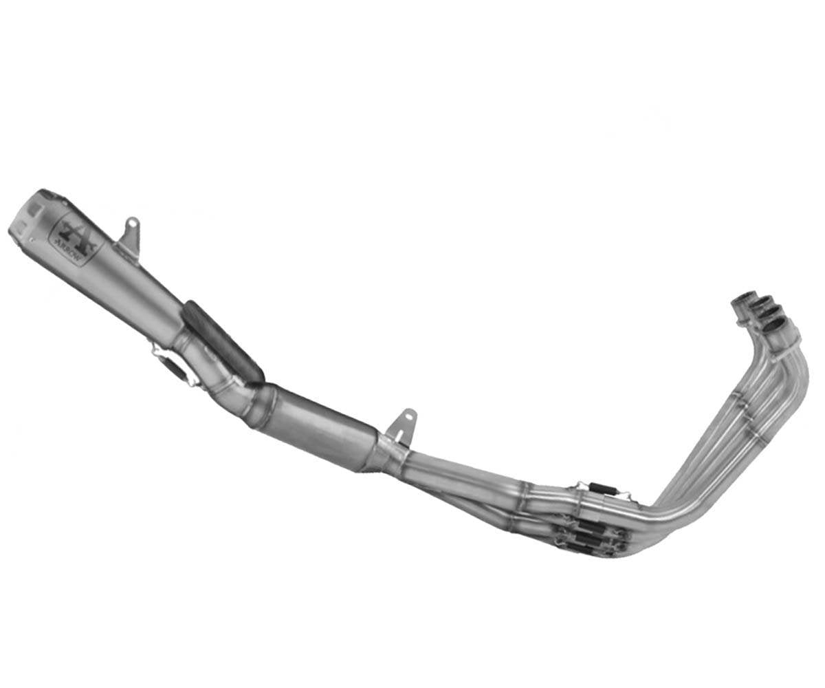 Escape completo ARROW PRO-Race no homologado en titanio con colectores en acero inoxidable para HONDA CB / CBR 650 R 24-26 - vista 1