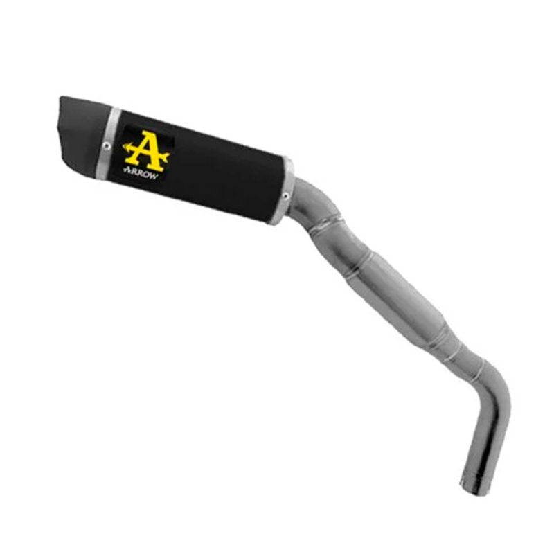 Escape ARROW Indy Race homologado en aluminio negro para HONDA CBR 600 RR 24-26 - vista 1