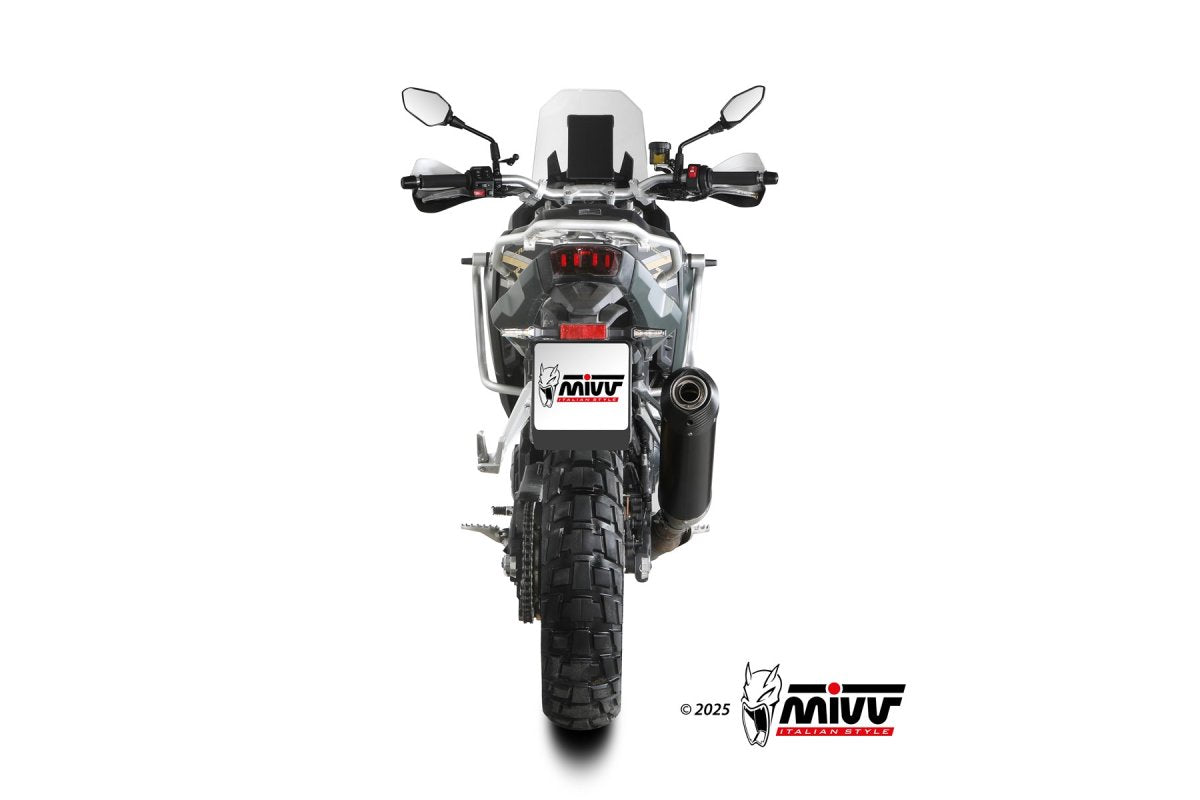 Escape Mivv OVAL Kove 800X Pro/GT/Rally - vista 5
