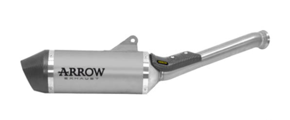 Escape ARROW Race-Tech homologado en aluminio para CF MOTO 800 MT 25-26 - vista 1