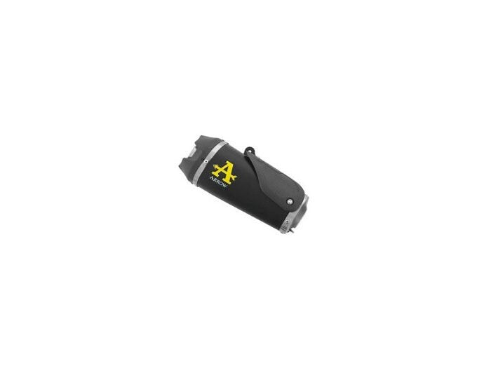 Escape ARROW Works homologado en nicromo negro para SUZUKI GSX-8S 23-25 | GSX-8T 25-26 | GSX-8TT 25-26 | GSX-8R 23-26 - vista 1