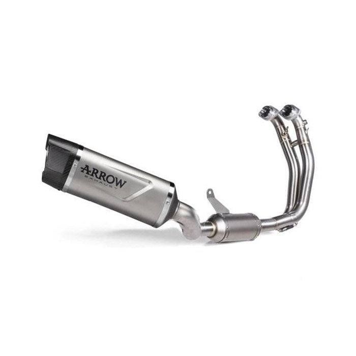Escape completo ARROW Indy Race no homologado en titanio con colectores en acero para APRILIA RS 660 25-26 | TUONO 660 25-26 - vista 1