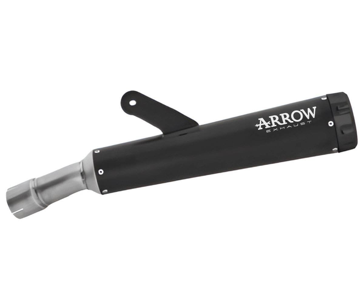 Escape ARROW Rebel homologado en nicromo negro para BMW R 12 NINET 24-26 - vista 1