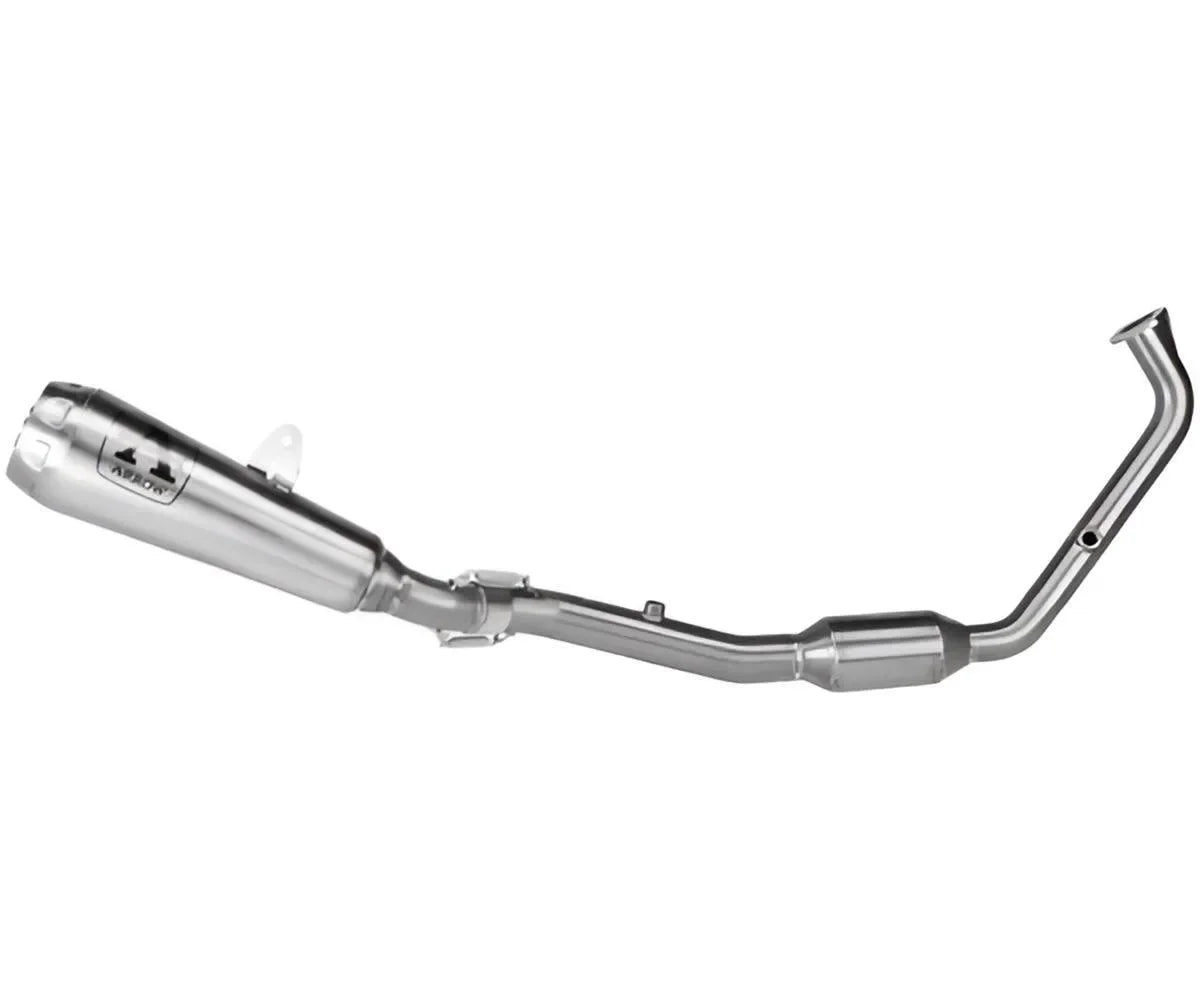 Escape completo ARROW PRO-Race no homologado en nicromo con colectores en acero inoxidable para YAMAHA YZF-R 125 25-26 | MT 125 25-26 - vista 1