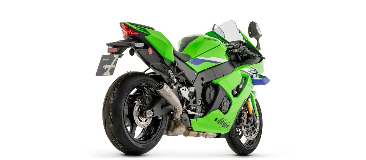 Escape ARROW PRO-Race homologado en titanio para KAWASAKI ZX-10 R / RR 2026 - vista 4