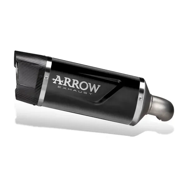 Escape ARROW Indy Race homologado en aluminio negro para ZONTES 703 RR 25-26 - vista 1