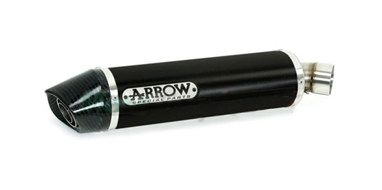 Escape ARROW Indy Race homologado en aluminio negro para HONDA CBR 600 RR 07-12 - vista 1