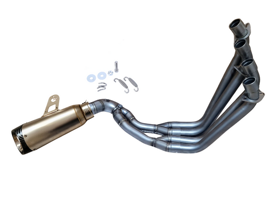 Línea Completa Artesanal Honda CB650R/CBR650R (2019-2025) Acero Inoxidable