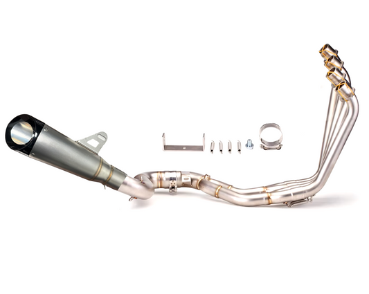 Línea Completa Artesanal Honda CB650R/CBR650R (2019-2025) Acero Inoxidable