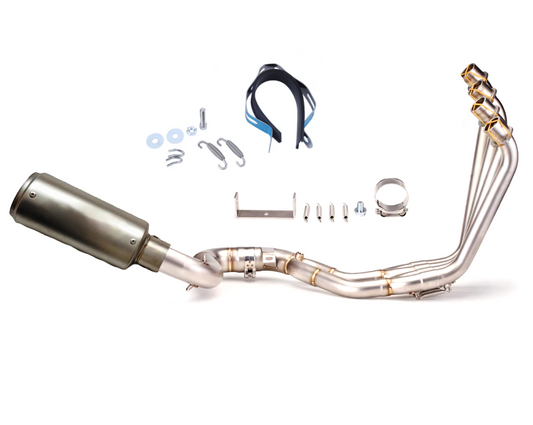 Línea Completa Artesanal Honda CB650R/CBR650R (2019-2025) Acero Inoxidable