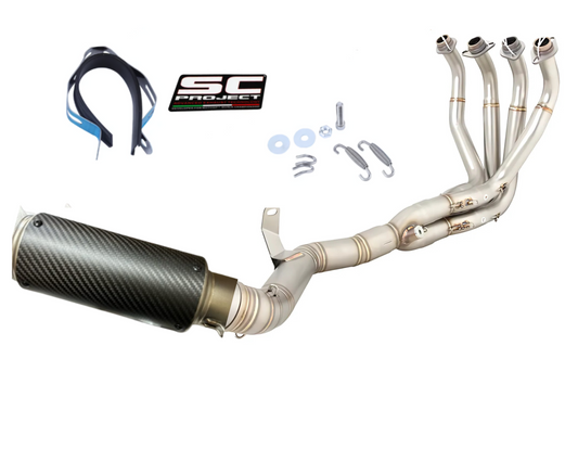 Línea Completa Artesanal Kawasaki Z900E A2 (2017-2025) Acero Inoxidable