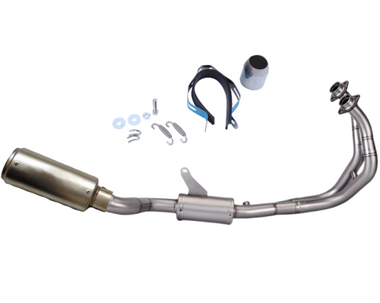 Línea Completa Artesanal Yamaha MT-07/R7/Tracer 7/XSR700 (2014-2025) Acero Inoxidable