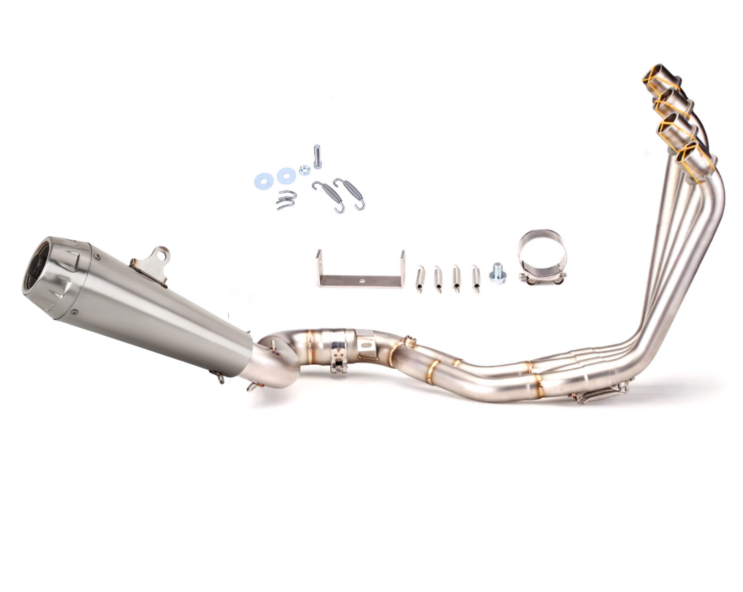 Línea Completa Artesanal Honda CB650R/CBR650R (2019-2025) Acero Inoxidable
