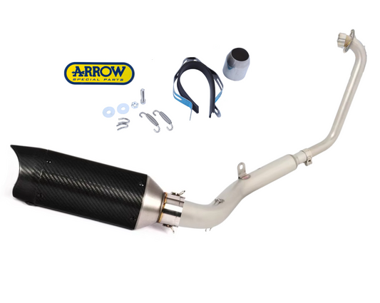 Linha Completa Artesanal Zontes G1/U1/Z2/ZT 125 (2019-2025) Aço Inox