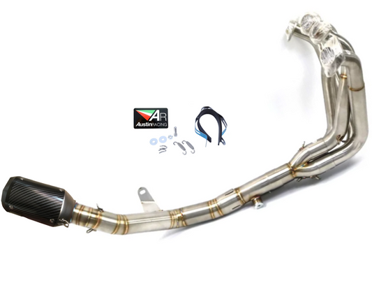 Línea Completa Artesanal Kawasaki Z900 FULL (2017-2025) Acero Inoxidable
