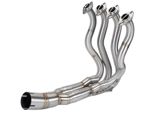 Colectores Kawasaki ZX-6R Artesanales Acero Inoxidable (2009-2025)