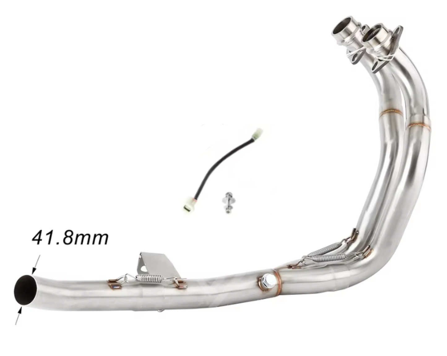 Coletores de aço inoxidável artesanais Yamaha Tenere 700 (2019-2025)