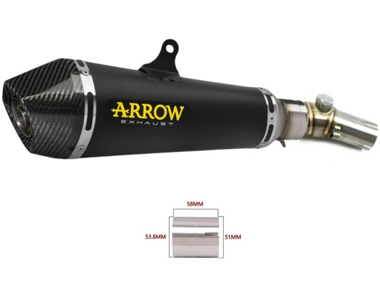 Escape ARROW X-Kone Homologado KAWASAKI VERSYS 650 17-22 | Z 650 17-20 | NINJA 650 17-20