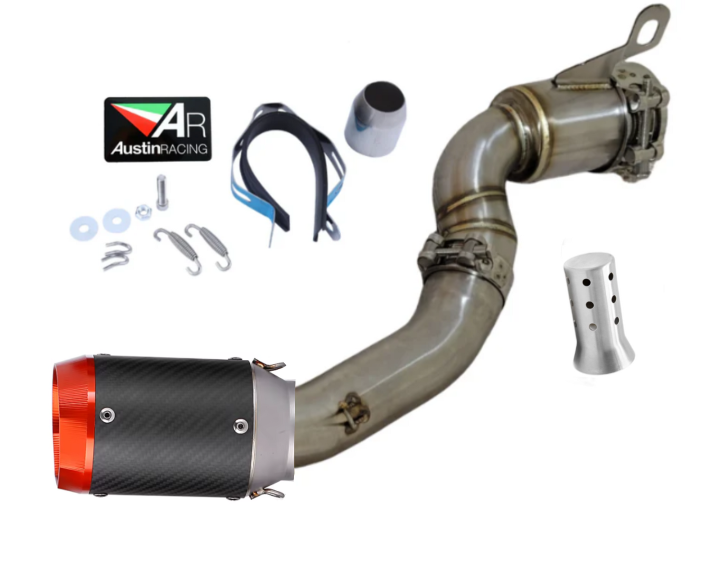 Línea de Escape Artesanal Ktm Duke 125-390 (2021-2025)