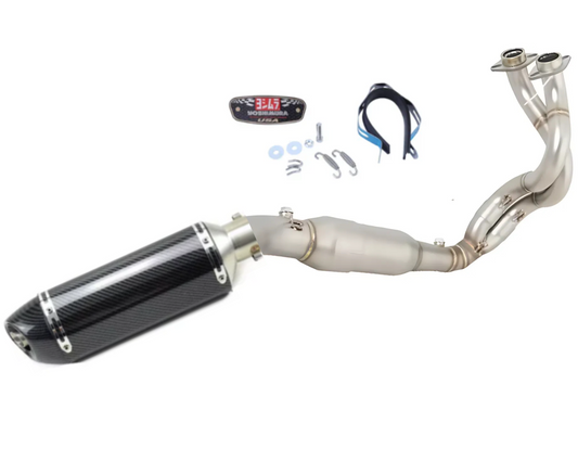 Línea Completa Artesanal Kawasaki Ninja 650/Z650/Versys 650 (2023-2025) Acero Inoxidable