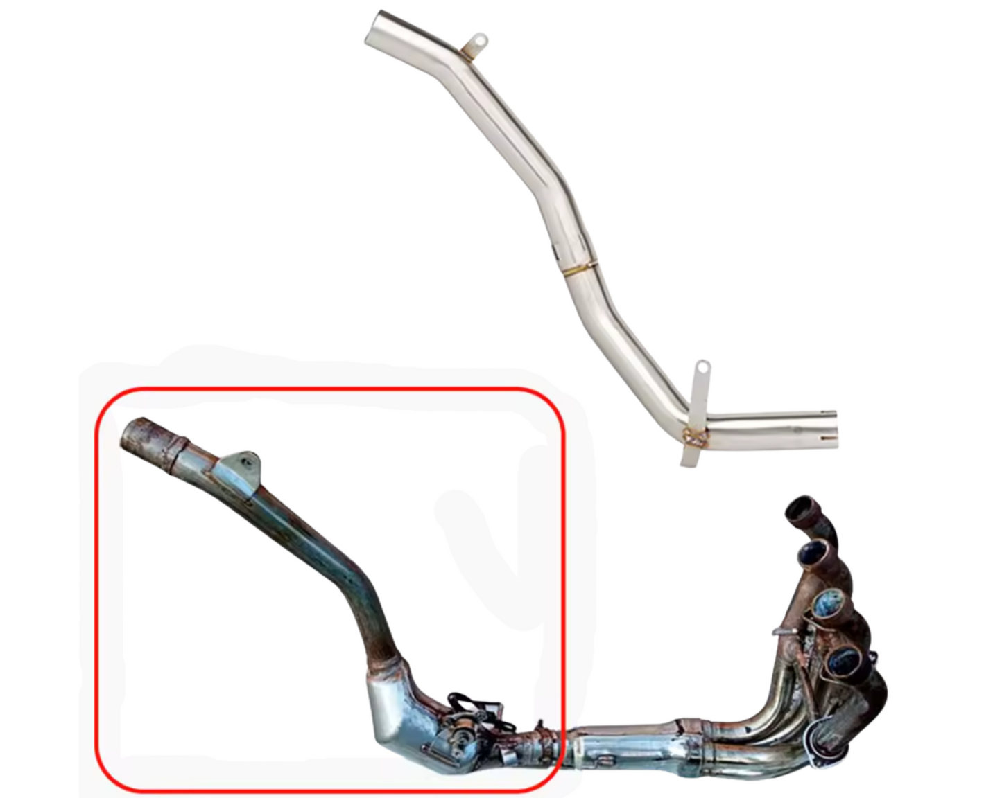Supresor de Catalizador Artesanal Suzuki GSR 600 (2006-2011) Acero Inox
