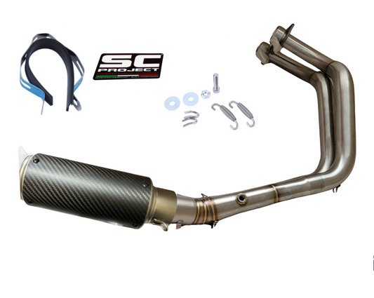 Línea Completa Artesanal Yamaha MT-07/R7/Tracer 7/XSR700 (2014-2025) Acero Inoxidable