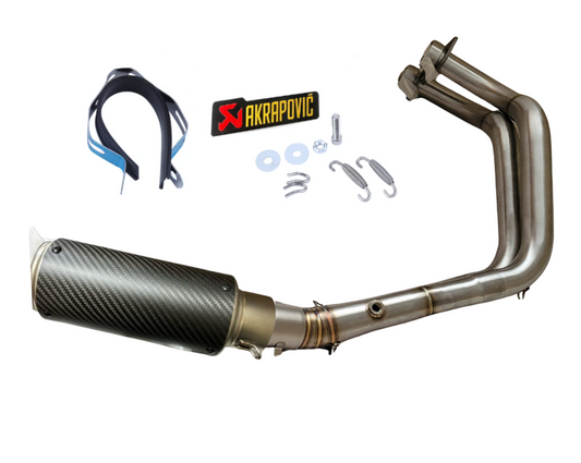 Línea Completa Artesanal Yamaha MT-07/R7/Tracer 7/XSR700 (2014-2025) Acero Inoxidable