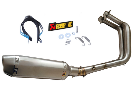 Línea Completa Artesanal Yamaha MT-07/R7/Tracer 7/XSR700 (2014-2025) Acero Inoxidable