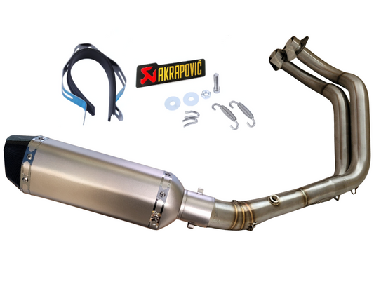 Línea Completa Artesanal Yamaha MT-07/R7/Tracer 7/XSR700 (2014-2025) Acero Inoxidable