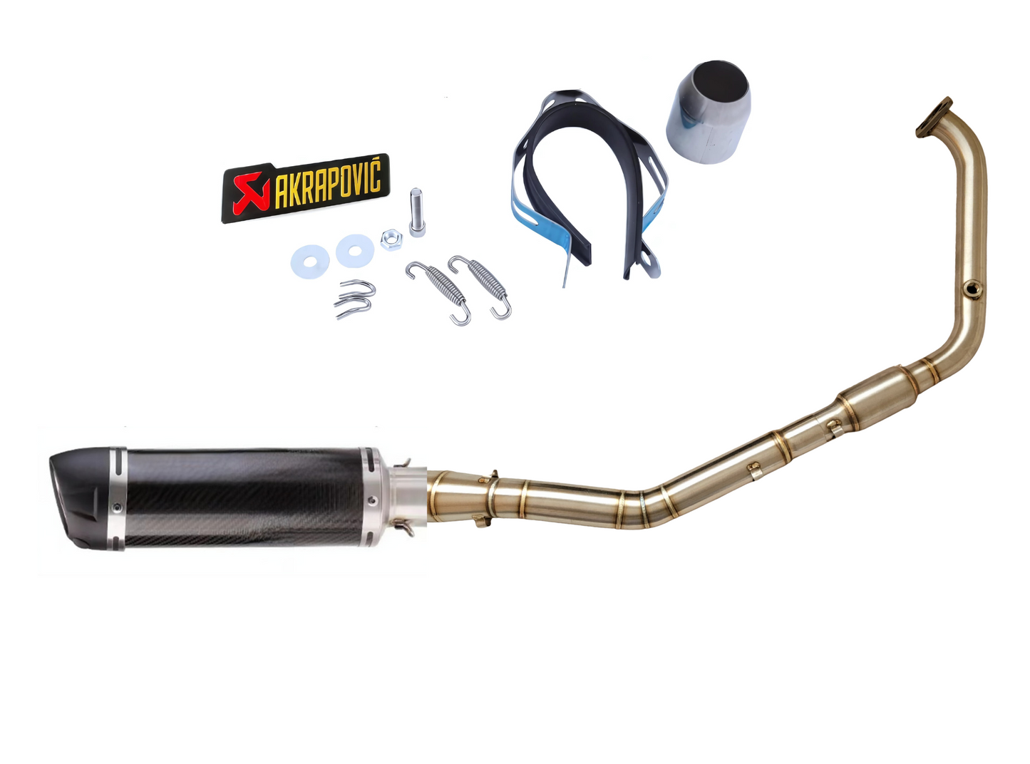 Línea Completa Artesanal Yamaha MT-125/R125/XSR125 (2019-2025) Acero Inoxidable