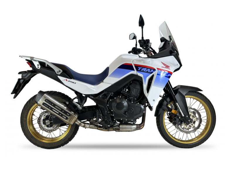Final Section Slip-On IXIL MXT Homologated in Stainless Steel HONDA XL 750 TRANSALP (2023-2024)