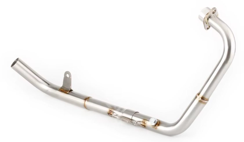 Colector Artesanal Kawasaki Z125 (2018-2025) Acero Inoxidable