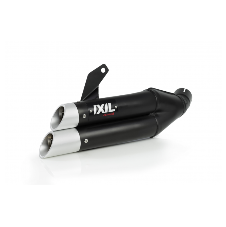 Línea Completa IXIL L3XB Homologada Acero Negro YAMAHA MT 07 TRACER 21-24 | MT 07 21-24 | TRACER 7/700/GT 20-23 | XSR 700 21-23