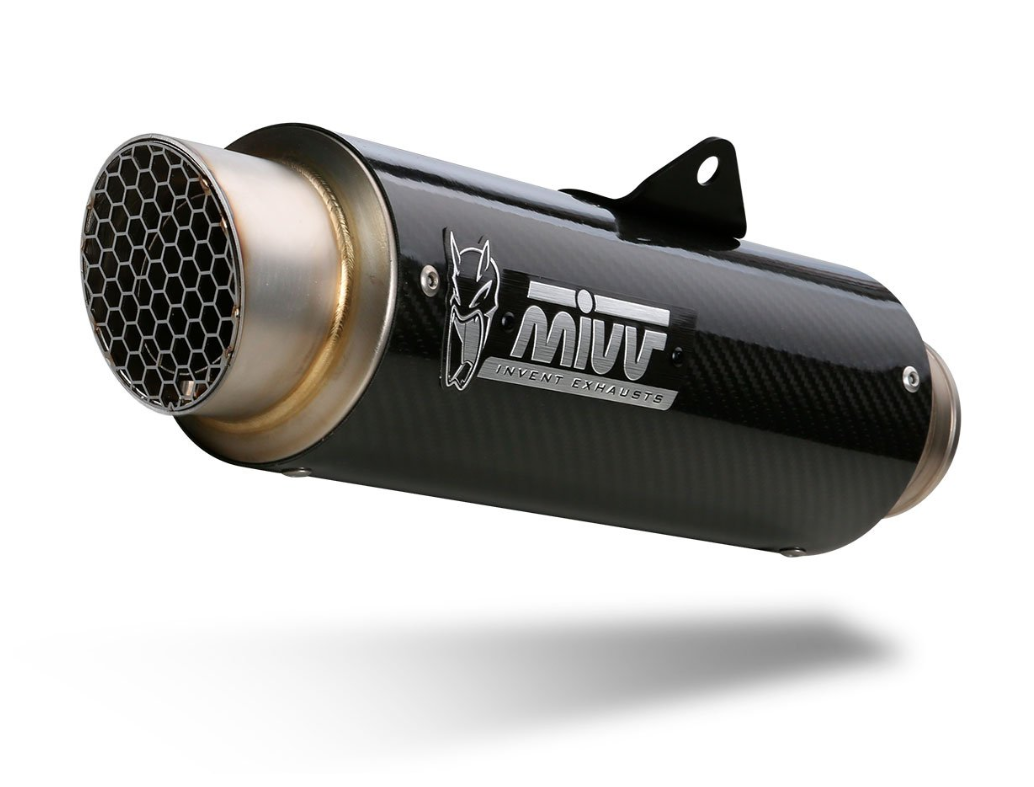 Tramo Final Mivv GP PRO Carbono Homologado Slip-On KAWASAKI Z125 y NINJA 125 (2019-2024)