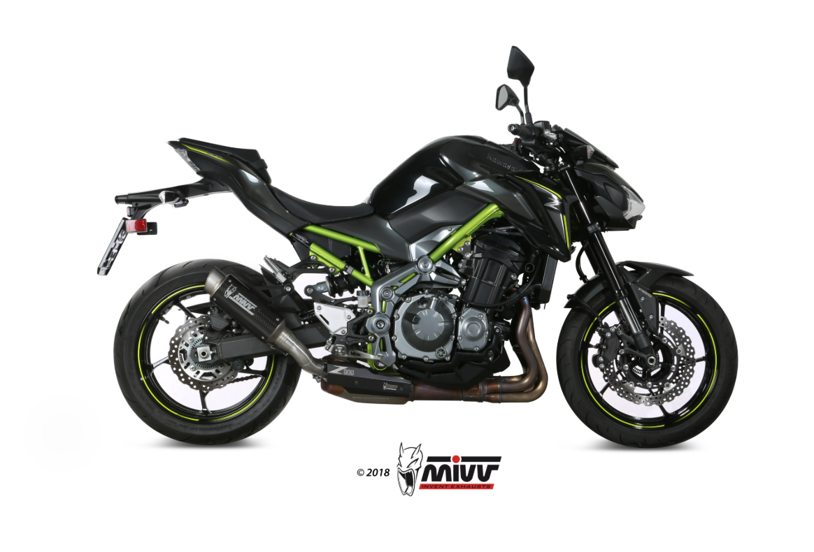 Tramo Final Mivv GP PRO Carbono Homologado Kawasaki Z900 A2 (2017-2024)