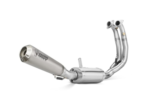 Linha completa Mivv X-M1 Titanium aprovada APRILIA RS 660-TUONO 660 (2020-2024)