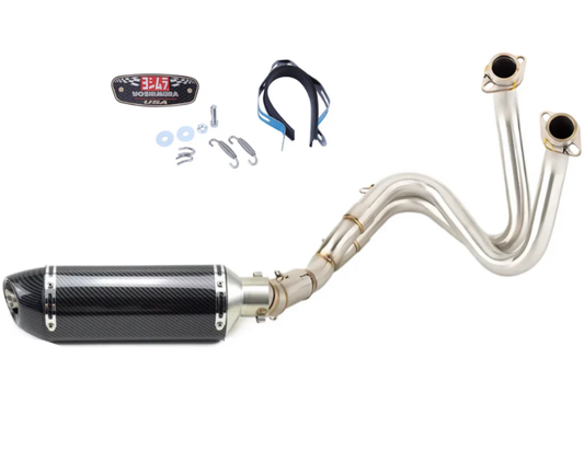 Línea Completa Artesanal Kawasaki Ninja 650/Z650/Versys 650 (2017-2023) Acero Inoxidable