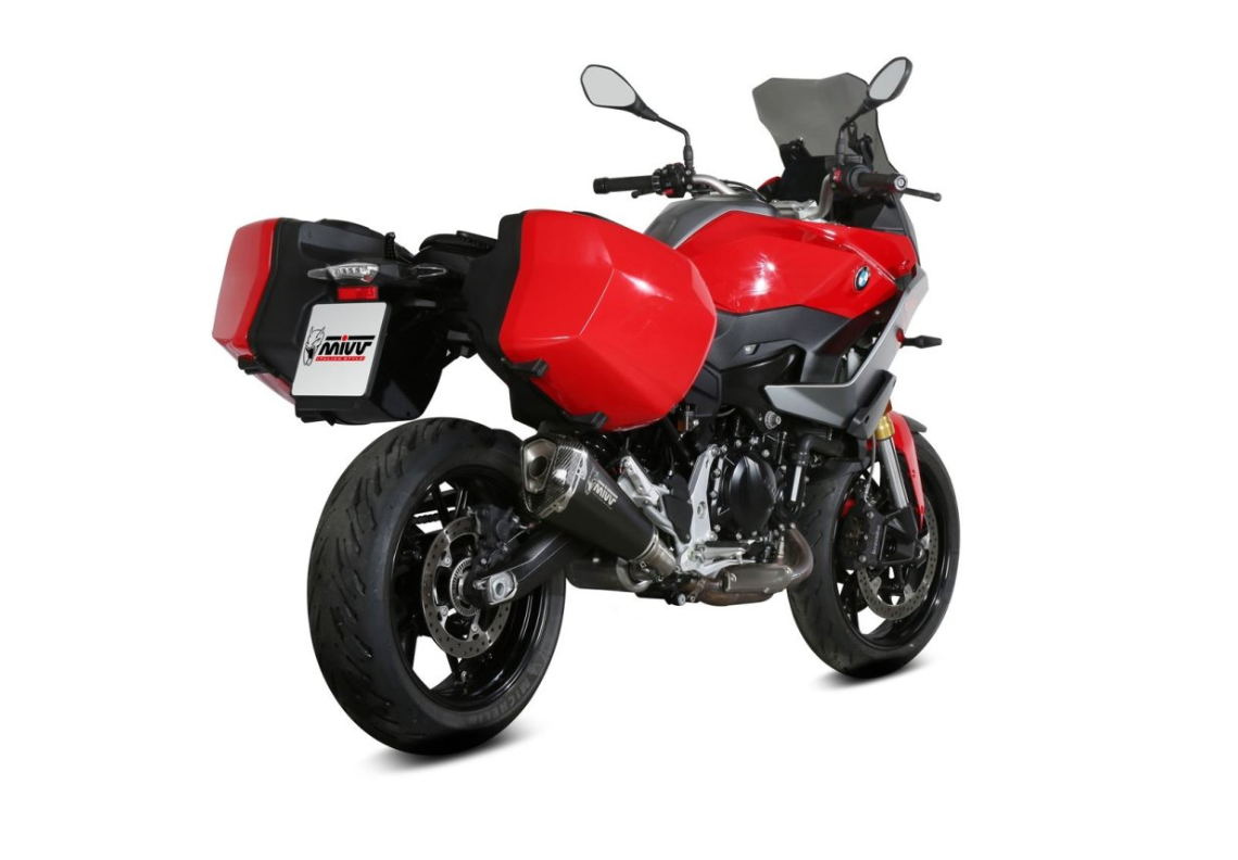Escape Mivv DELTA RACE Homologado Acero negro BMW F 900 XR (2020-2025)