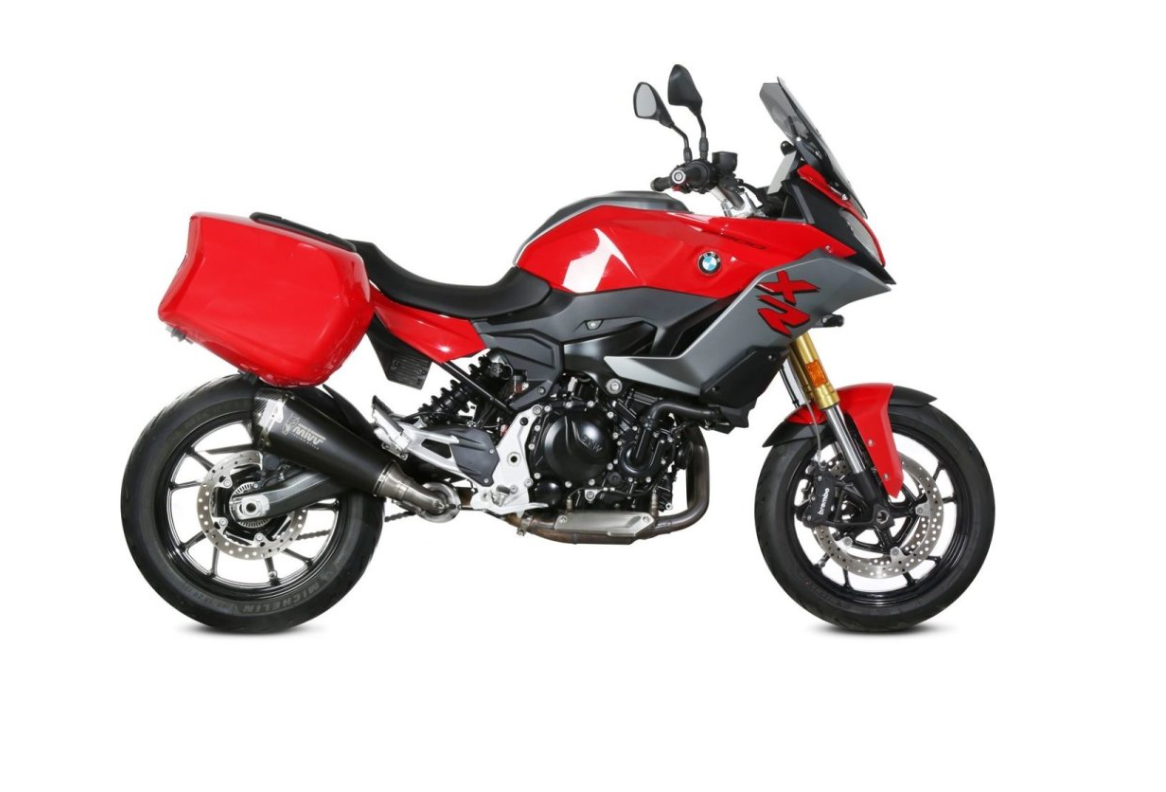 Escape Mivv DELTA RACE Homologado Acero negro BMW F 900 XR (2020-2025)